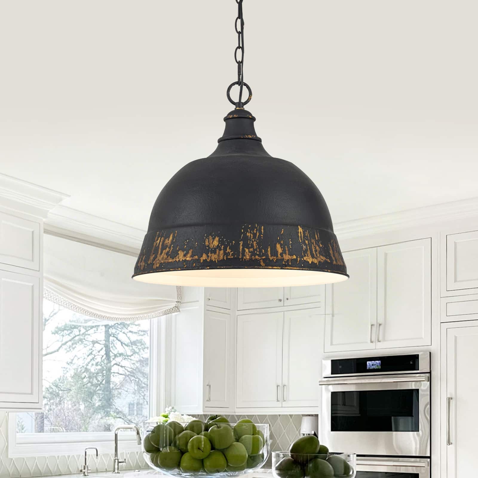 Option Black Distressed Gold