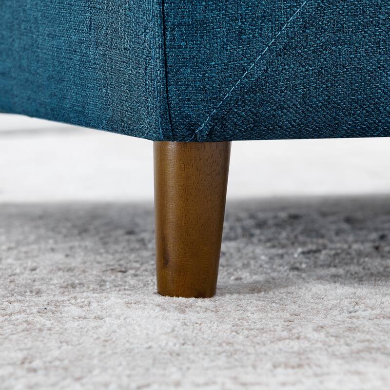 Roomfitters Pet Sofa with Backrest and Armrests, Modern Rectangular Dog Couch for Small and Medium Dogs, Soft Cushion