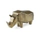 preview thumbnail 2 of 3, Signature Design by Ashley Gentwell Antique Gold Sculpture - 10" W x 4" D x 5.75" H