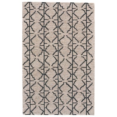 Grand Bazaar Fadden Hand Tufted Geometric Transitional Area Rug