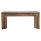 preview thumbnail 1 of 5, Uttermost 24987 Vail 18" Wide Concrete Top Wood Console Table Gray