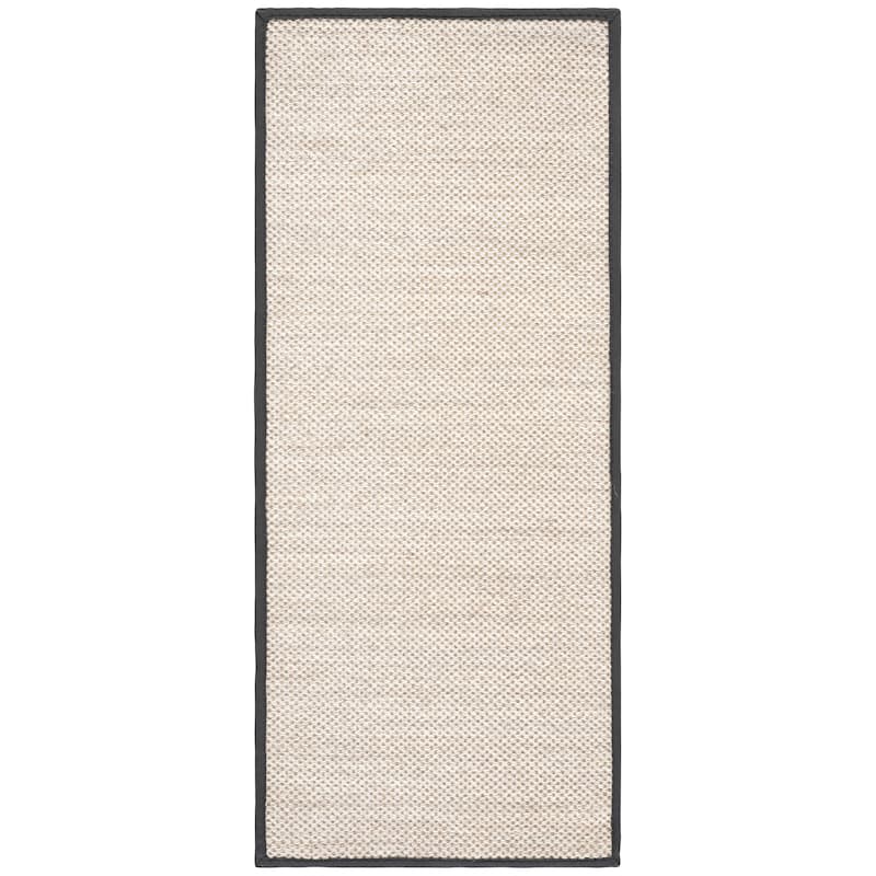 SAFAVIEH Natural Fiber Lorine Casual Border Sisal Rug