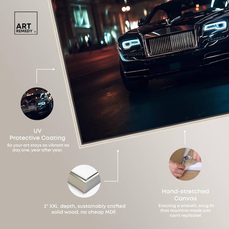 Phantom's Gleam Canvas by Art Remedy