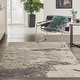 preview thumbnail 122 of 144, Nourison Modern Abstract Sublime Area Rug 6' 7" x 9' 7" - Ivory/Grey - Runner/Rectangle