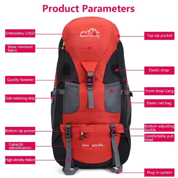 50l camping bag