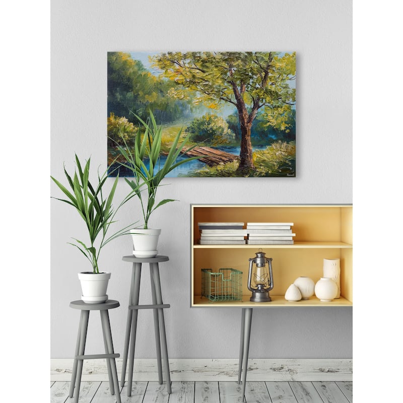 Undisturbed Print on Wrapped Canvas