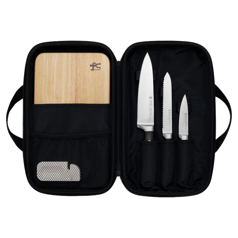 Henckels Forged Accent 6-pc Travel Knife Set - Black - 9-pc - Black - 9 Piece - 9-pc