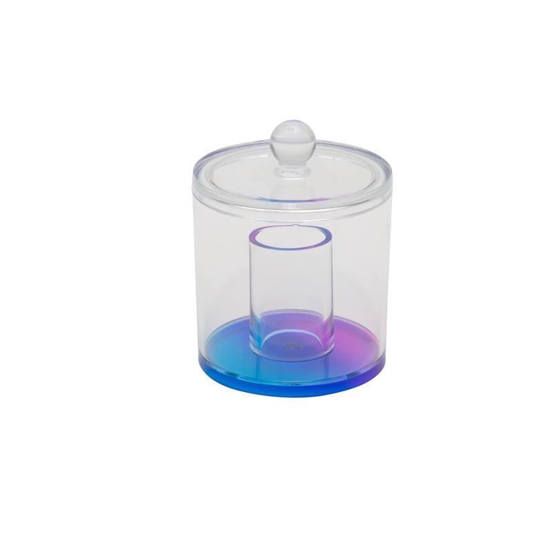 Simplify Q-Tip and Cotton Holder - 3.74" x 3.74" x 4.33" - Ombre
