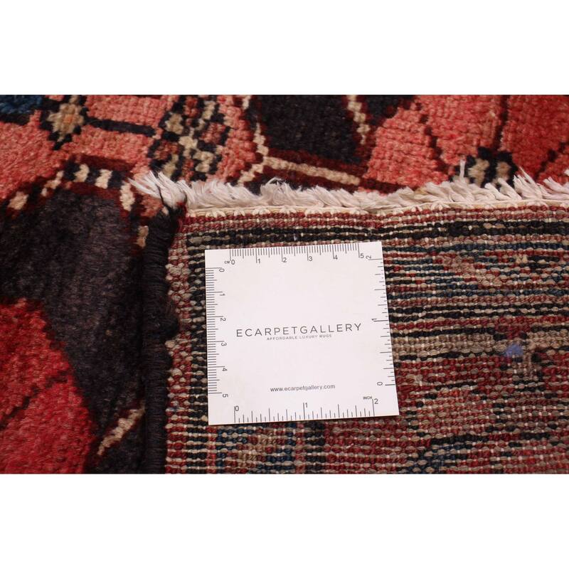ECARPETGALLERY Hand-knotted Konya Anatolian Black, Red Wool Rug - 3'6 x 9'9