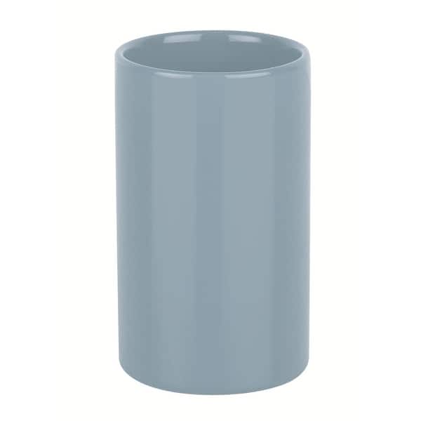 Spirella Atlantic Chrome Toothbrush Tumbler/Holder - Chrome Plated Metal, Wall-Mount (Screw Or Adhesive)