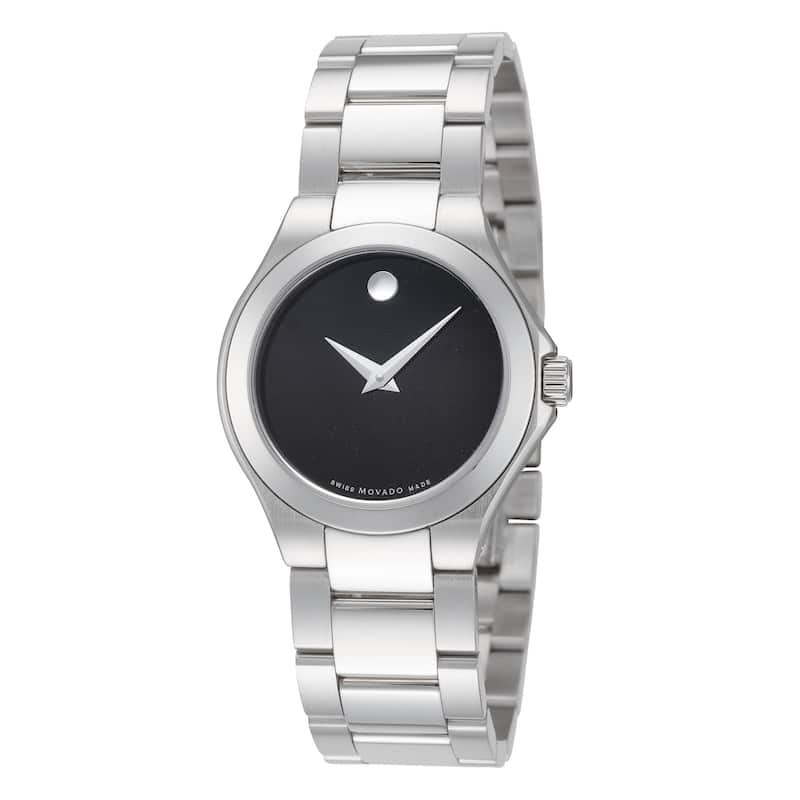 Movado Women's Defio 28mm Quartz Watch 0607308 - Black - One Size