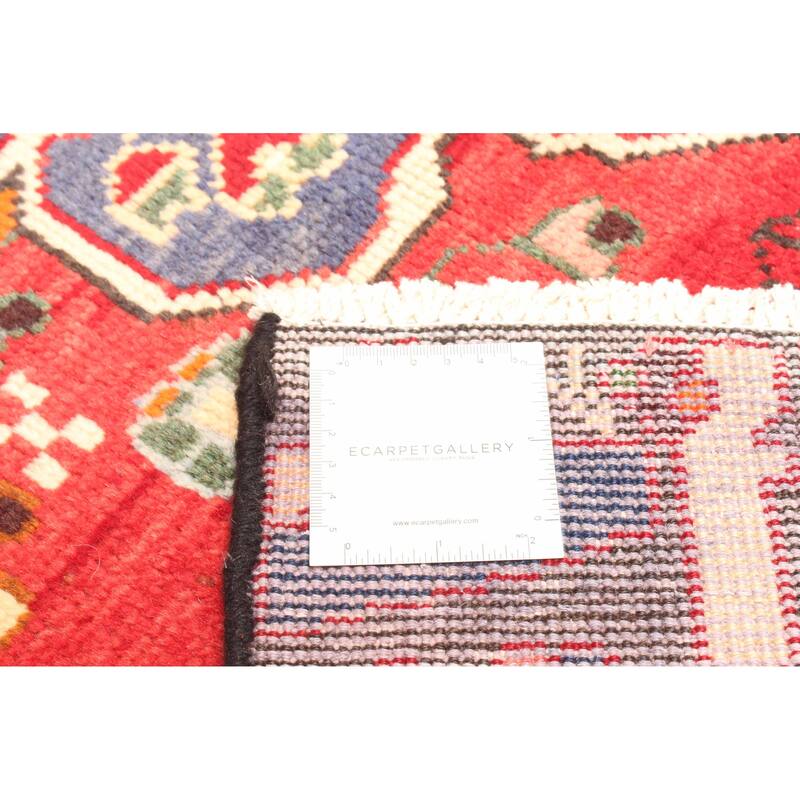 ECARPETGALLERY Hand-knotted Anadol Red Wool Rug - 4'1 x 6'3