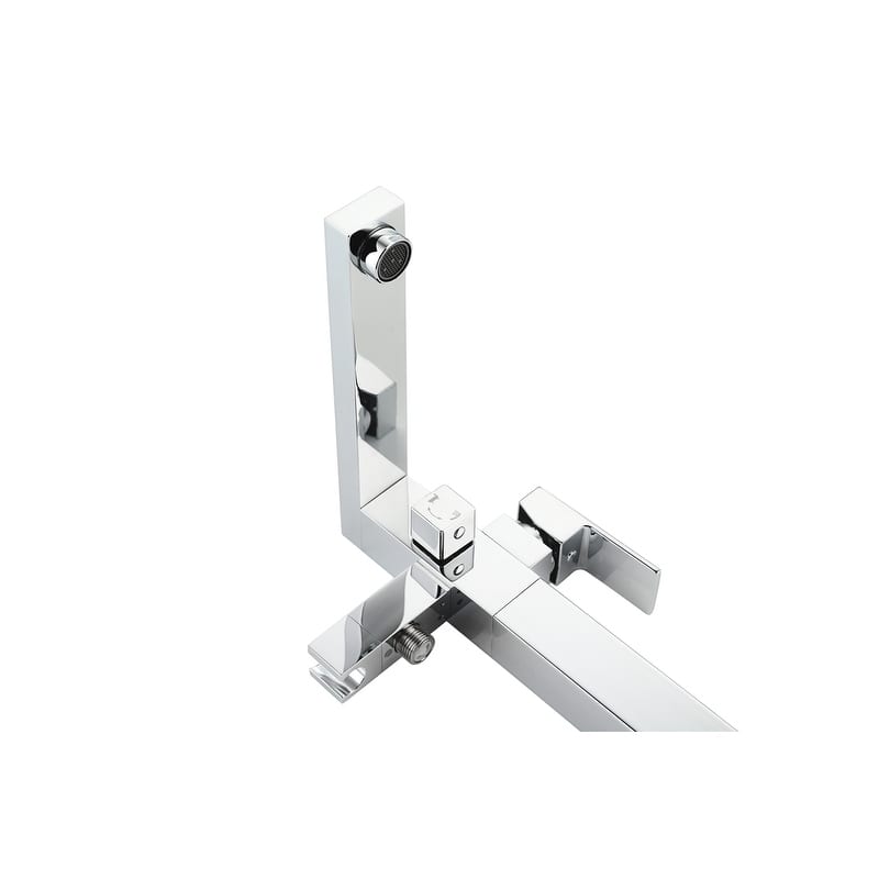 Indigo Home Floor Mounted Roman Tub Faucet with Handshower