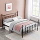 preview thumbnail 2 of 34, VECELO Platform Bed Frame with Headboard-Twin/Full/Queen Size Bed