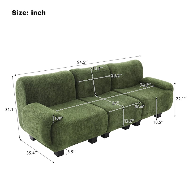 Christopher Knight Home - Lisa Contemporary Comfort with Curved Charm