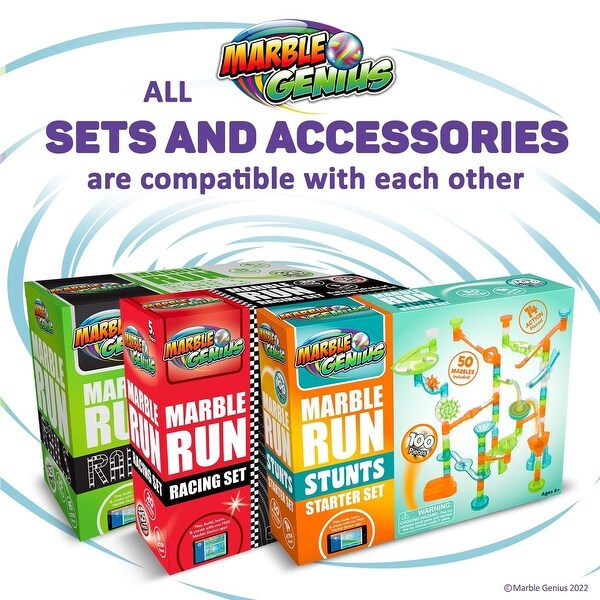 Marble Genius Auger Lift Extension: Marble Run Auger Accessory Set