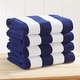 preview thumbnail 6 of 41, Linery & Co. Oversized Cotton Cabana Beach Towel, 4 Pack - 35" x 70"