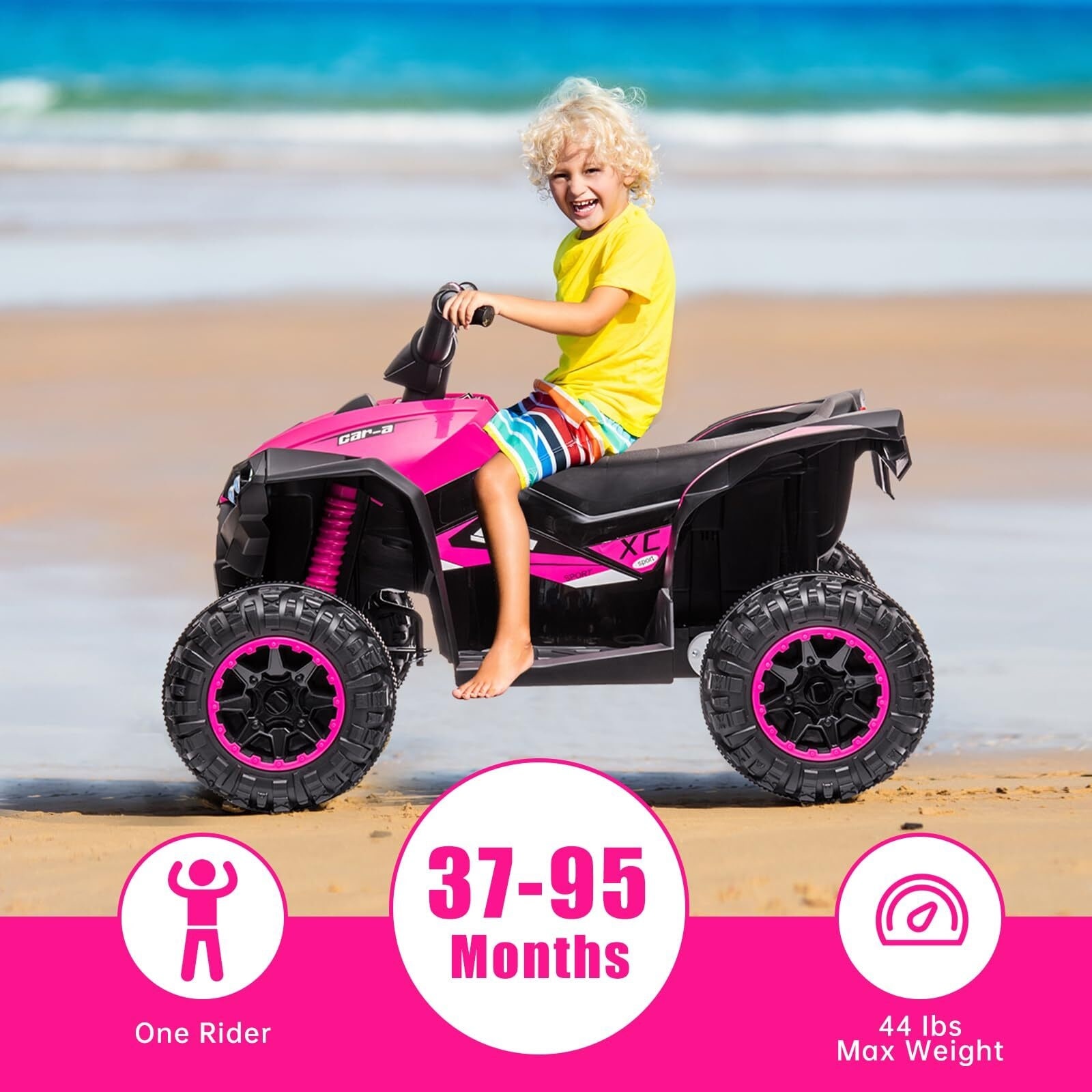 Remote control 4 wheeler ride on outlet