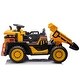 preview thumbnail 51 of 59, Two-Seat Construction Ride-On Vehicle with Rear Dump, MP3, and Remote Control