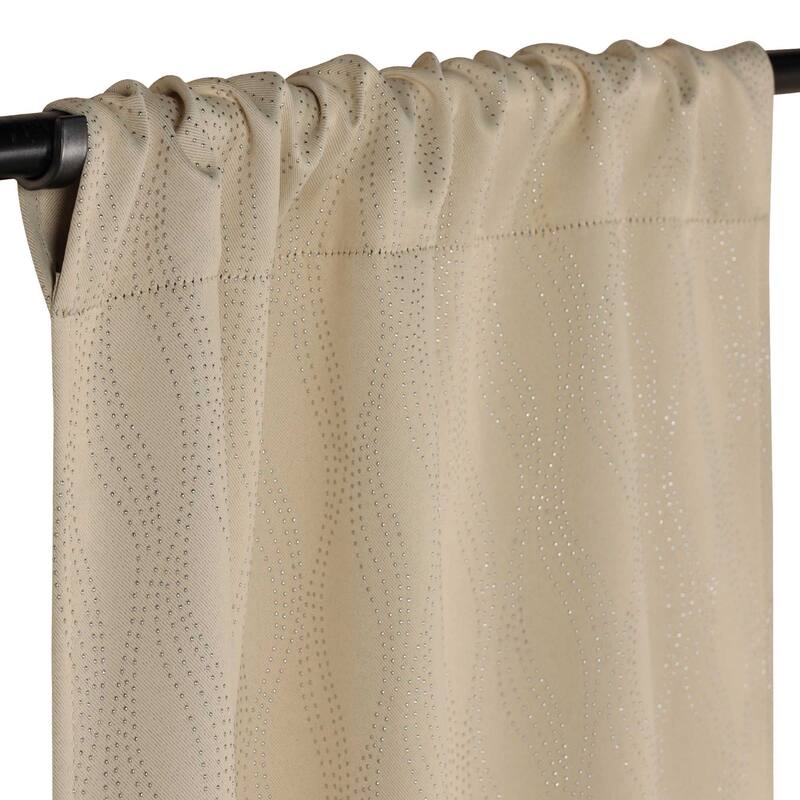 Superior Zuri Washable Room Darkening Curtains, Set of 2 Panels