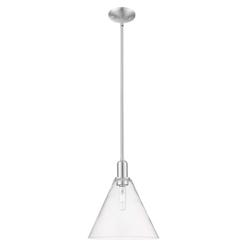 Innovations Lighting Endless Possibilities Arcadia - Berkshire Glass - 1 Light 12" Stem Hung Mini Pendant