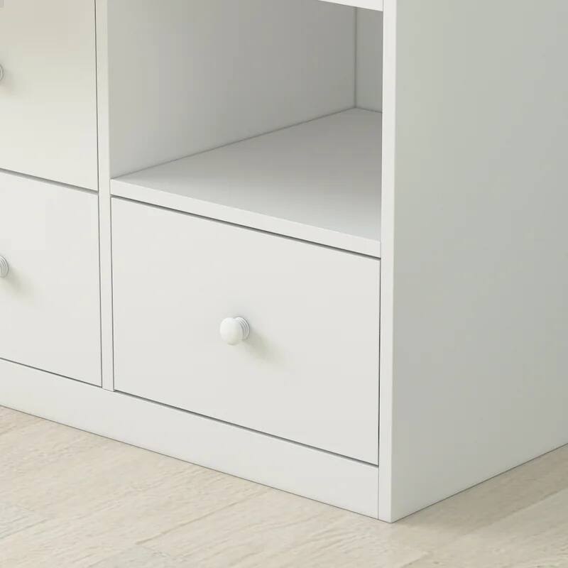 5 Drawers Cabinet Chest Bedroom Storage Bookcase Baby care cabinet