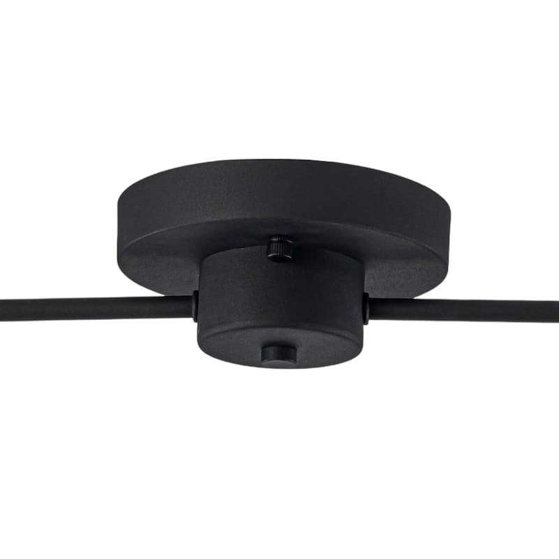 Minimalist Modern 2-Light Hand-blown Gradient Mirror Glass Pendant - 32.3 in