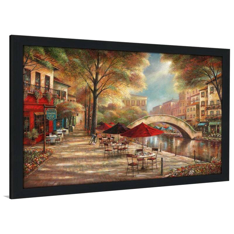 "Riverwalk Charm" by Ruane Manning Print on Acrylic