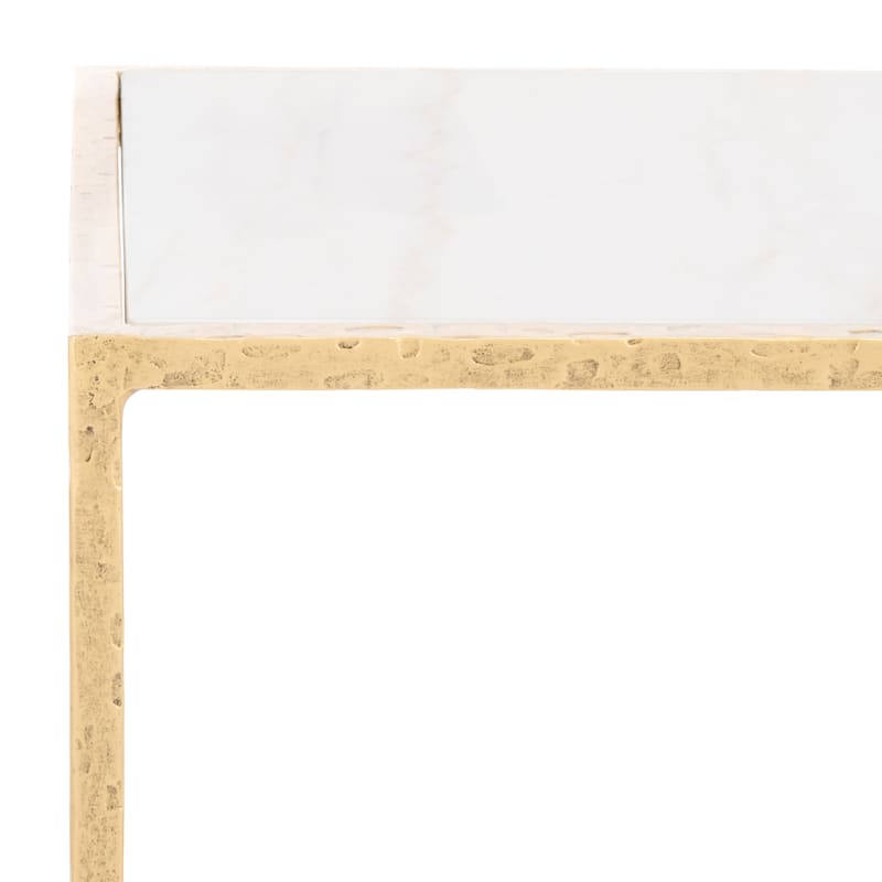 SAFAVIEH Couture Tauri Forged Metal Square Accent Table - 19"W x 19"D x 20"H