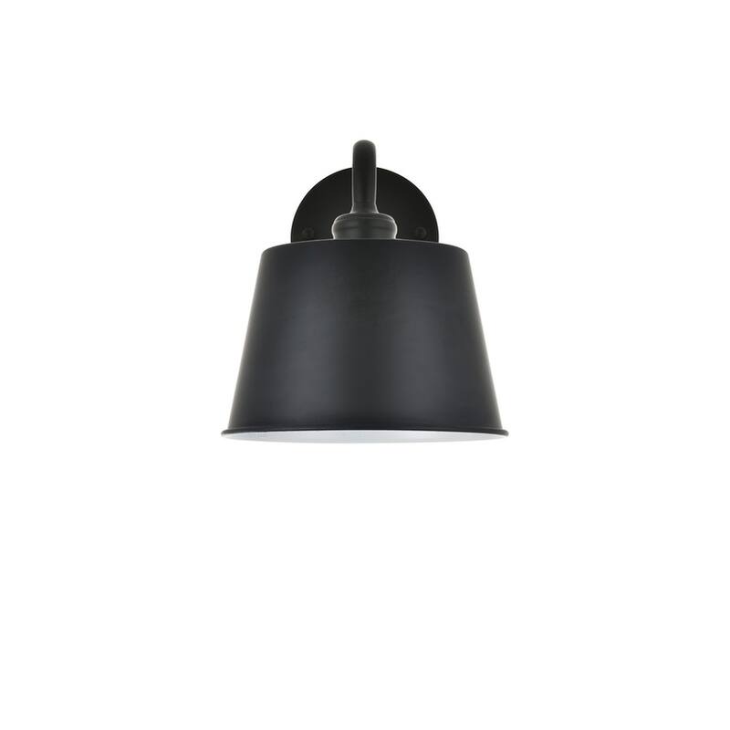 Evie 1-light Modern Tapered Cylinder Shade Wall Sconce