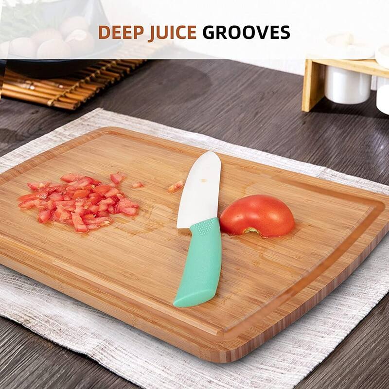 30 x 20 Extra Large Bamboo Cutting Board for Kitchen - 30" * 20"