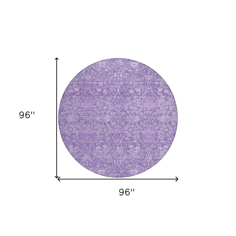 HomeRoots Floral Transitional Rectangle Outdoor Rug