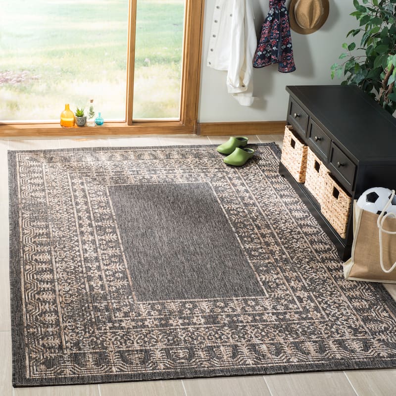 SAFAVIEH Courtyard Deann Indoor/ Outdoor Waterproof Patio Backyard Rug
