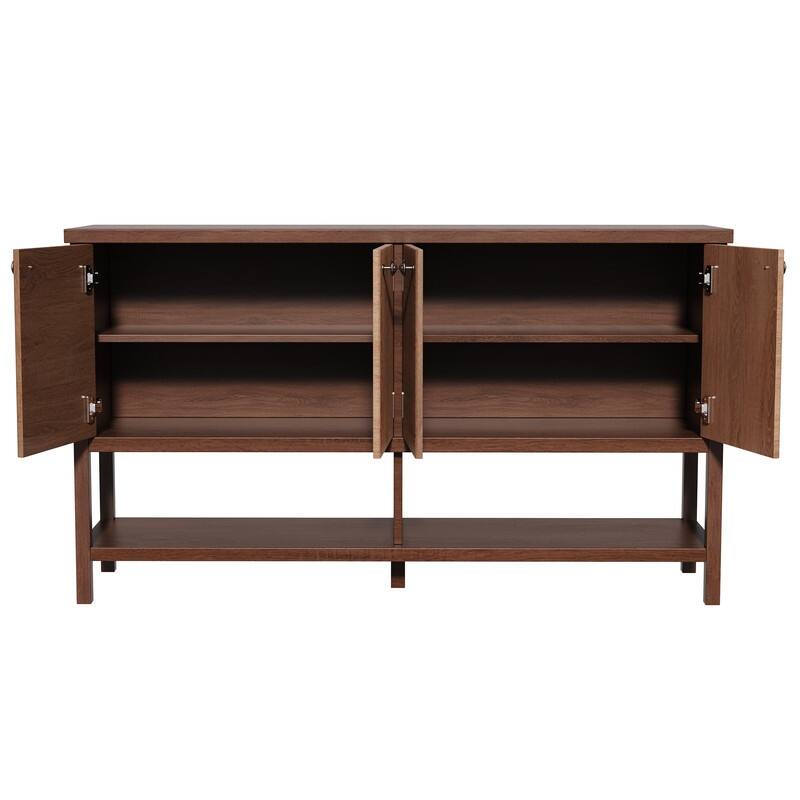 Morden Cabinet with Display for Kitchen and Living Room