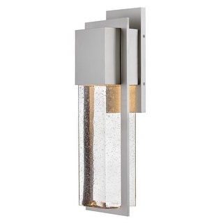Lark 82015-LL Alex 26" Tall LED Outdoor Wall Sconce with Seedy Glass