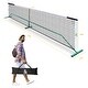 preview thumbnail 6 of 5, Roomfitters 22 ft Pickleball Net with Steady Metal Frame, All-Weather Setup for Outdoor and Indoor Driveways, Black White