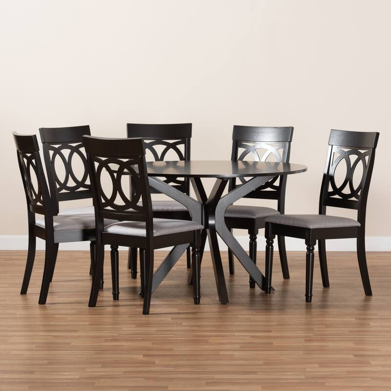 Jessie Modern and Contemporary 7-Piece Dining Set