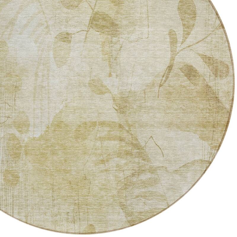HomeRoots Floral Transitional Rectangle Outdoor Rug