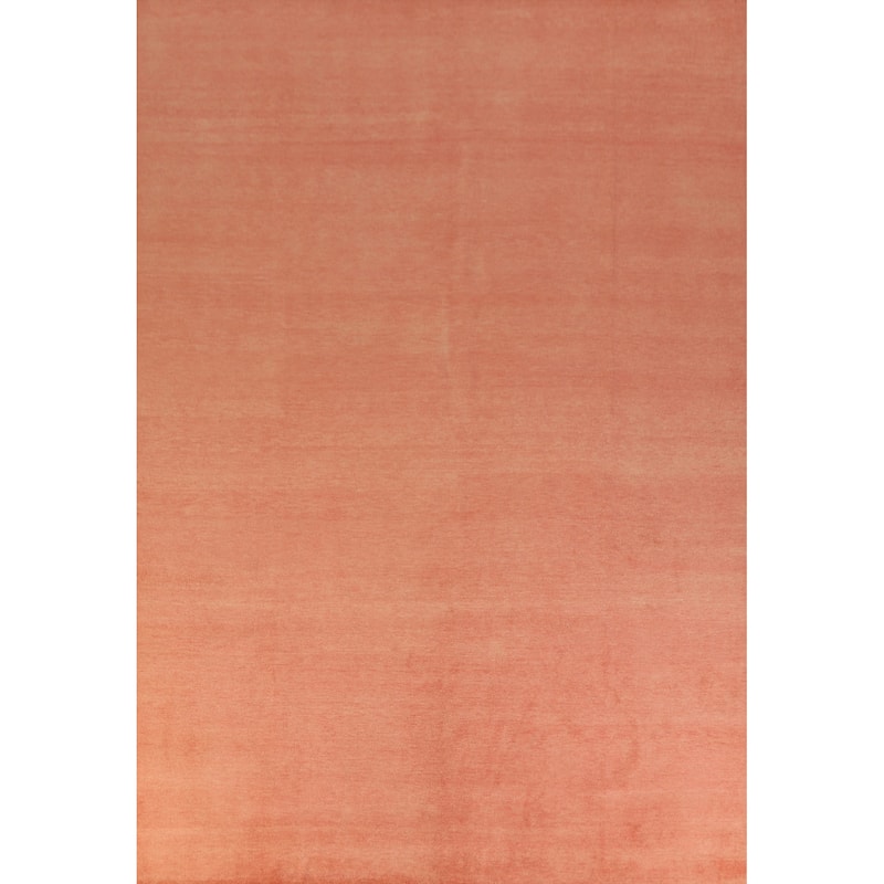 Modern Gabbeh Persian Area Rug Hand-Knotted Wool Carpet - 8'9" x 12'4"