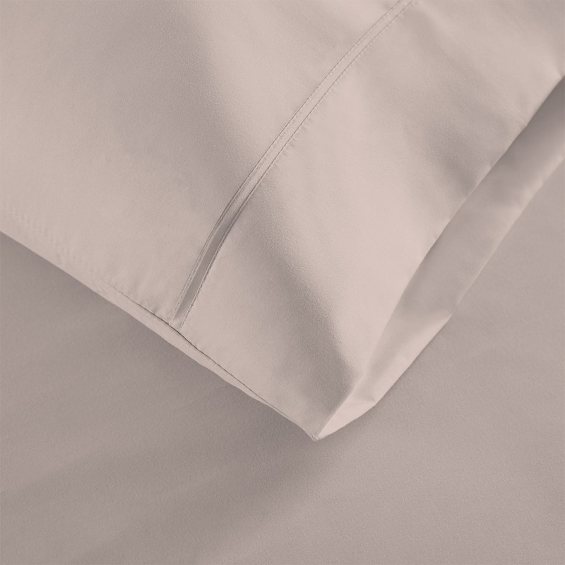 Color Sense 100% Cotton Ultra-Soft & Silky Pillowcase Set