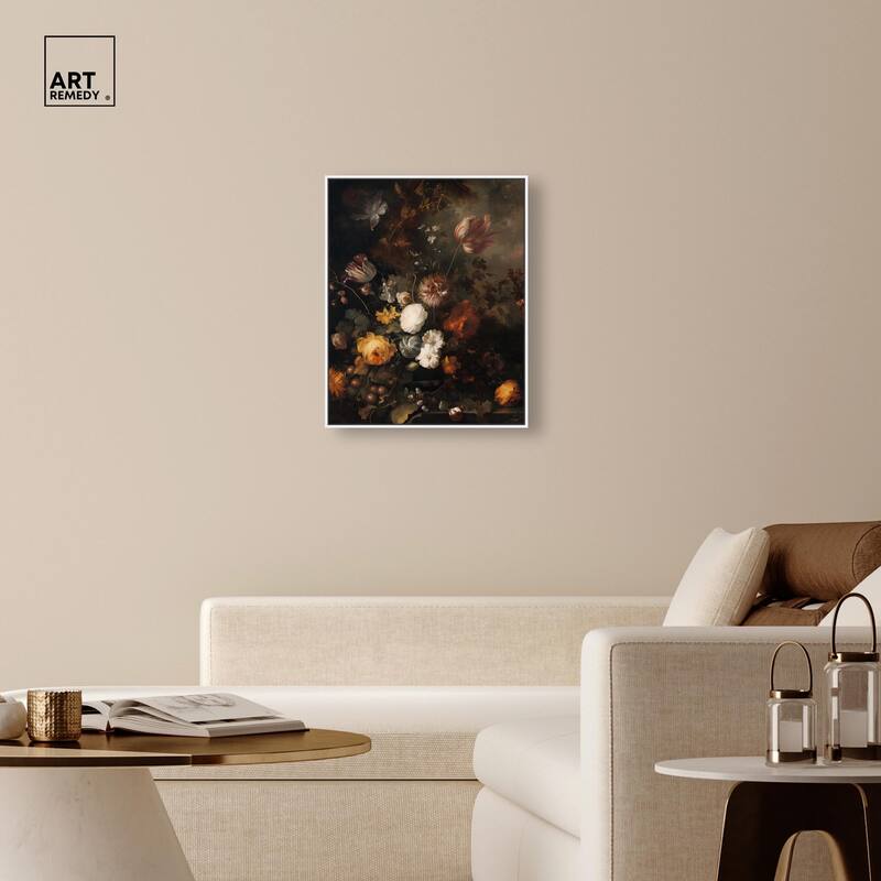 Shadowed Petal Secrets II Canvas by Art Remedy