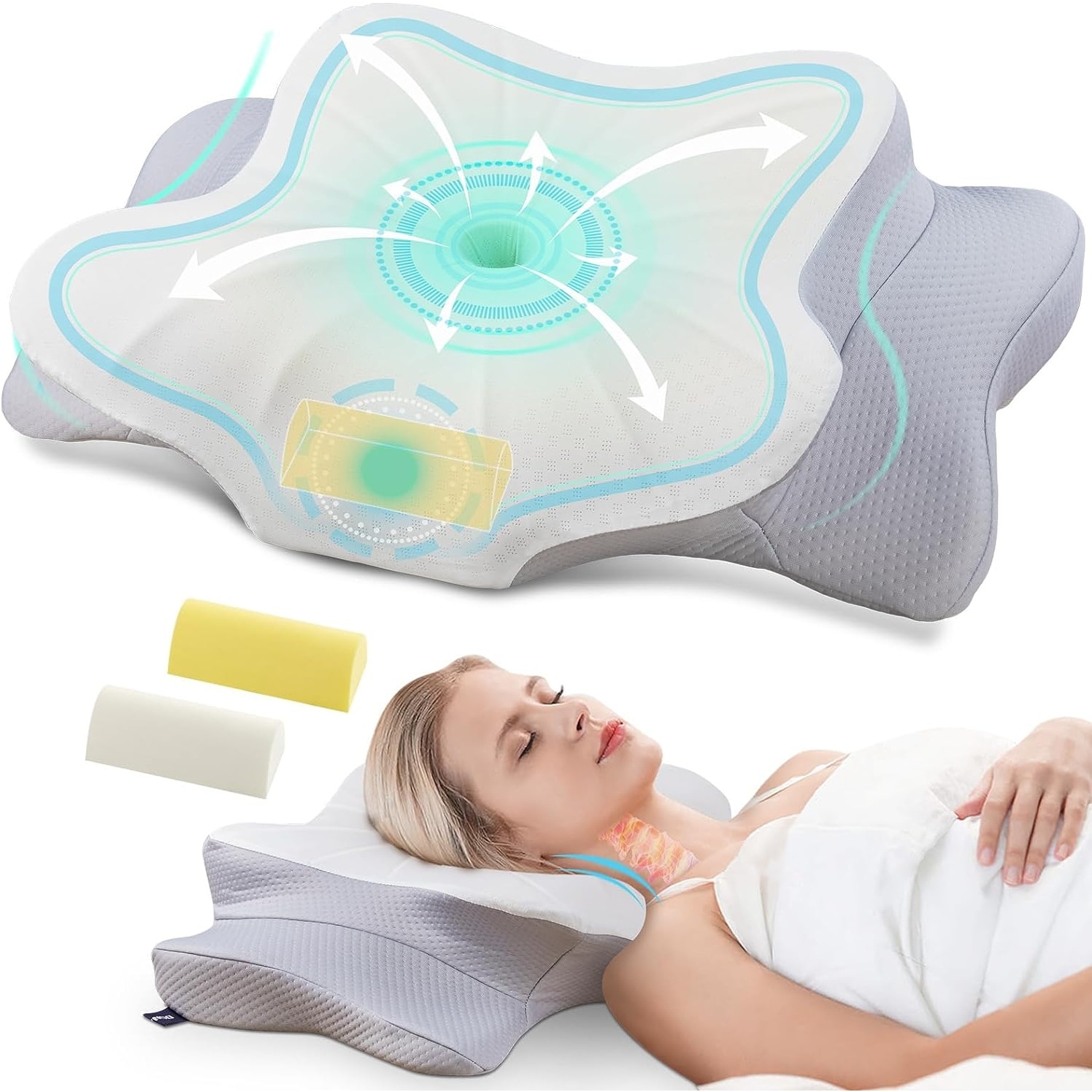 Bed bath and beyond back support pillow deals