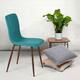 Carson Carrington Mid-century Modern Fabric Dining Chairs (Set of 4) - Green