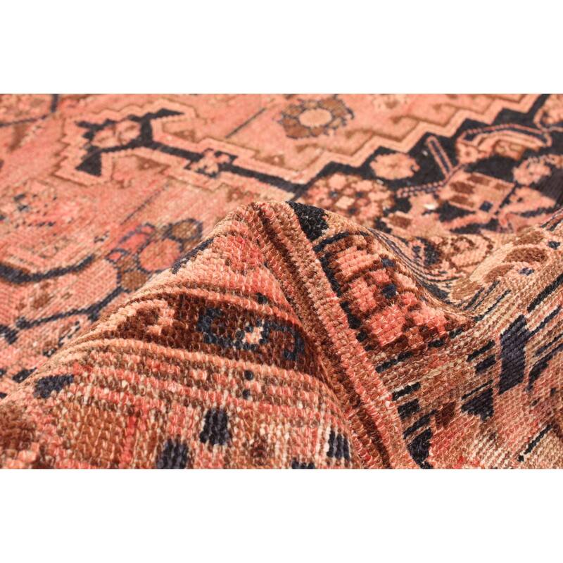 ECARPETGALLERY Hand-knotted Andelz Copper Wool Rug - 3'9 x 7'0