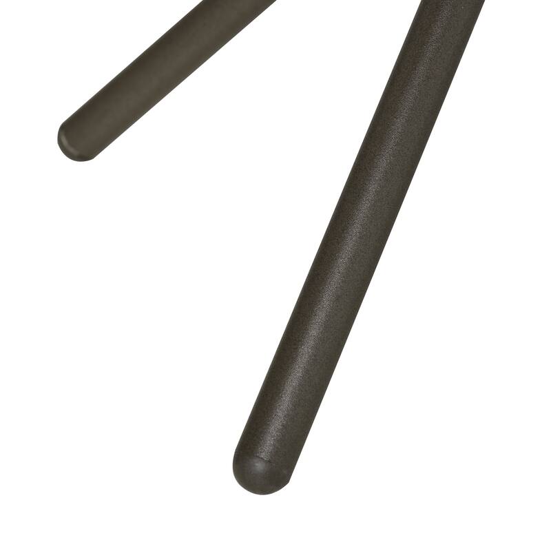 3 Piece Outdoor Gliders Set with Steel Frame, Tempered Glass Table