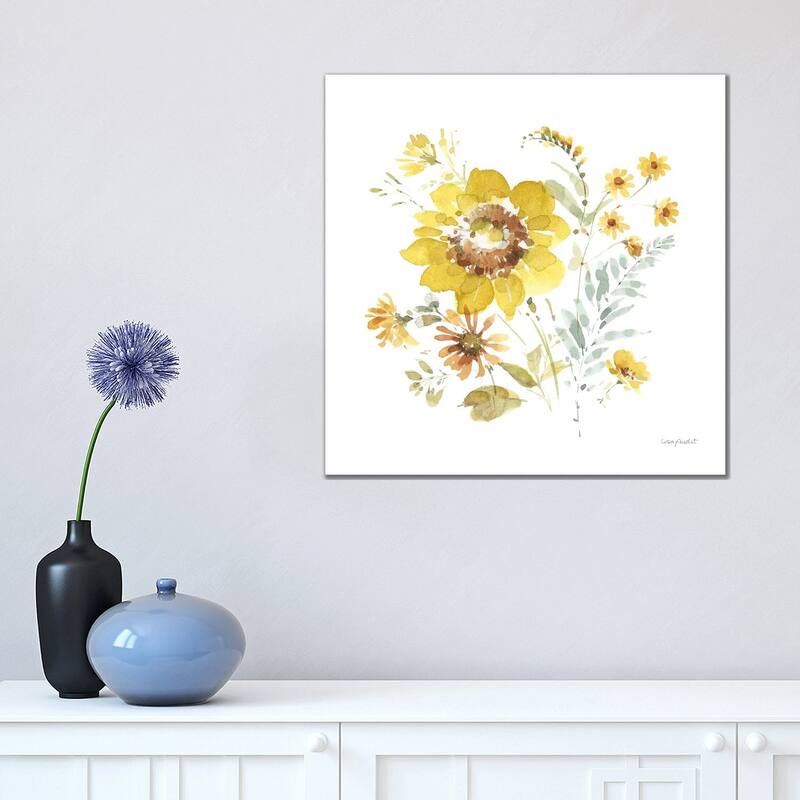 iCanvas "Sunflowers Forever VIII" by Lisa Audit Canvas Print - 18x18x1.5