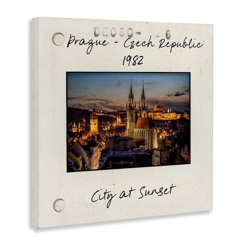 Stupell Prague Travel Cityscape Canvas Wall Art Design By Danita Delimont