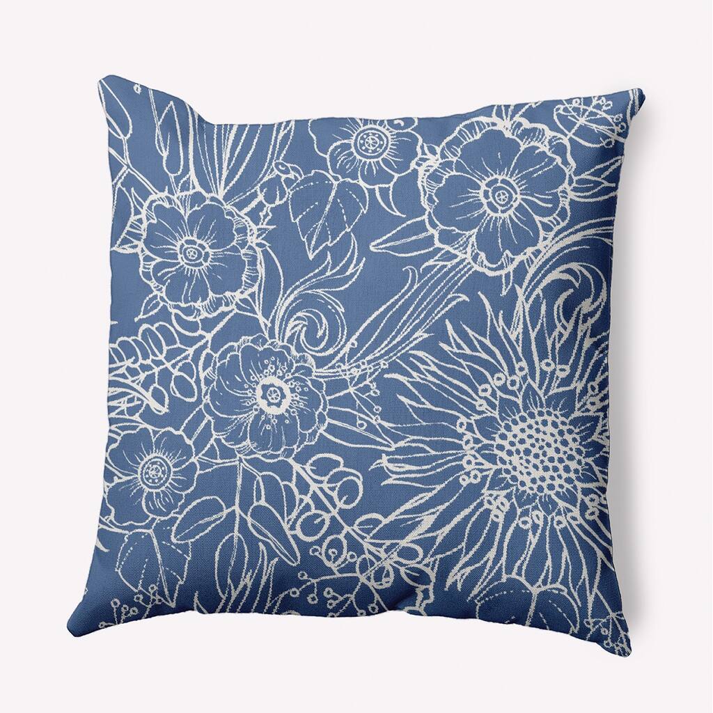 Zentangle Decorative Indoor/Outdoor Pillow