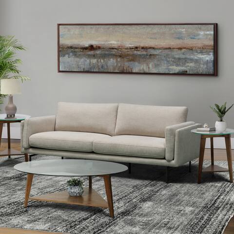 Abbyson Aurora Stain-Resistant Fabric Sofa
