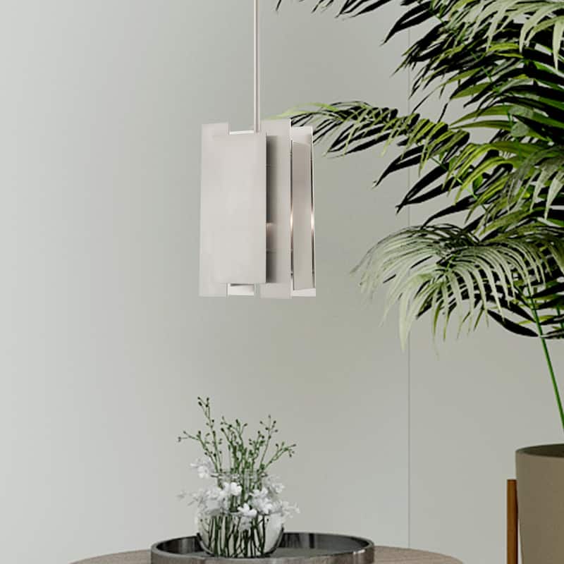 Livex Lighting 1-Light Mini Pendant, 40691-12, 40691-91